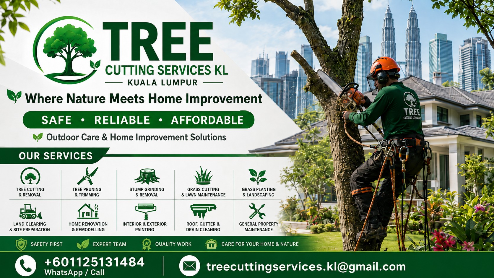 Tree Cutting Services KL services overview